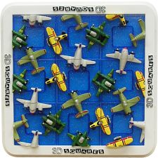 3D Squares - Airplanes