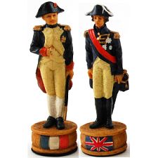 British and French - chessmen