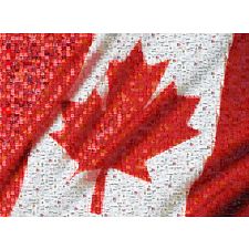 Photomosaic: Canadian Flag