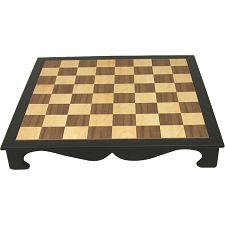19 Inch Dark Walnut Chess Board
