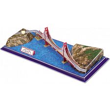 Golden Gate Bridge - 3D Jigsaw Puzzle