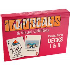 Optical Illusions & Visual Oddities Playing Cards - Decks I & II