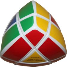 Jing's Pyraminx Cubesmith Label with White Body