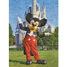 Photomosaic: Mickey's World