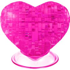 Pink Heart - 3D Jigsaw Puzzle