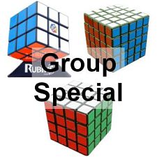 Rubik's Cube Group Special - 3 Puzzles