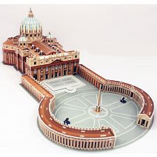 St. Peter's Basilica - 3D Jigsaw Puzzle