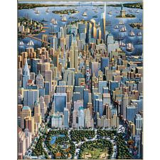 New York City - Collector Suitcase Jigsaw Puzzle