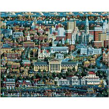 Philadelphia - Collector Suitcase Jigsaw Puzzle