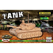 Tank - 3D Wooden Puzzle