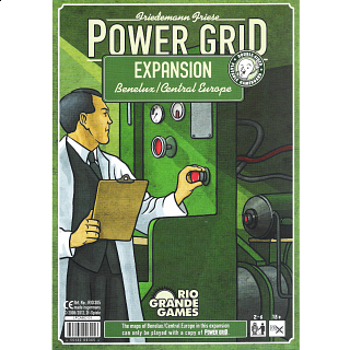 Power Grid Expansion Benelux, Central Europe Game Boards