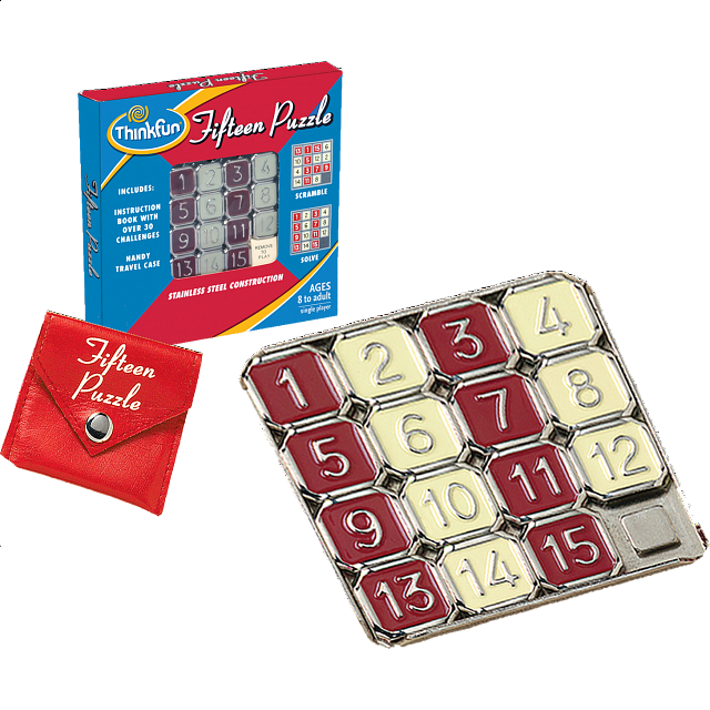Fifteen Puzzle Sliding Pieces Puzzles Puzzle Master Inc