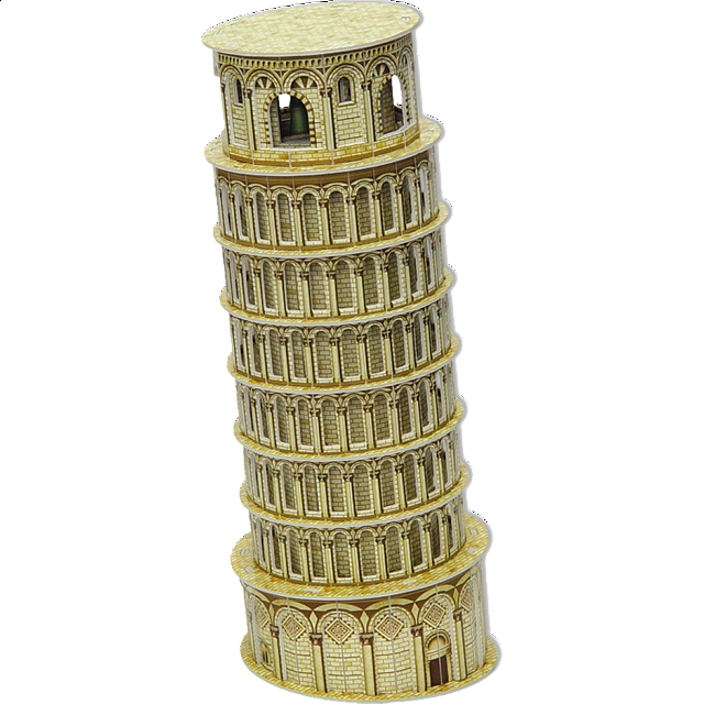 Leaning Tower 3D Jigsaw Puzzle Jigsaws Puzzle Master Inc