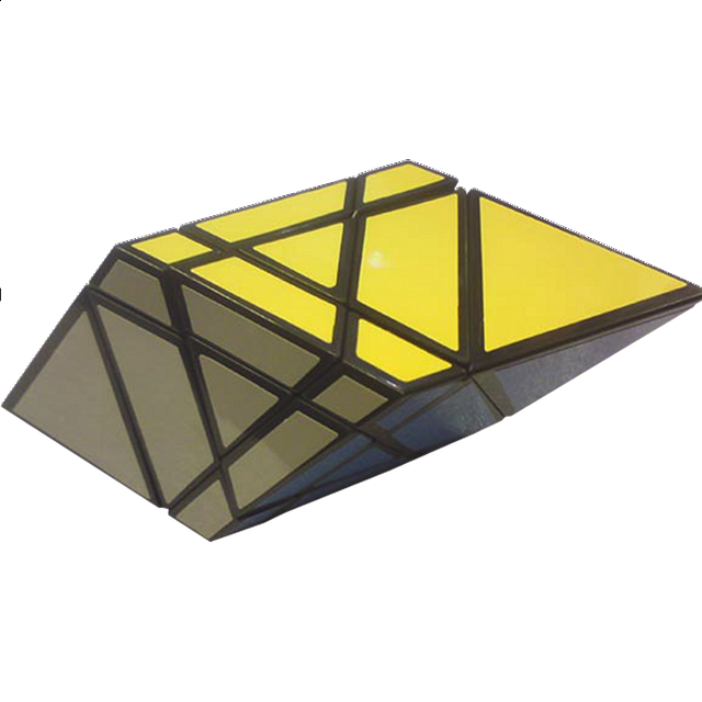 Rhombohedron 3x3x3 Cube - Black Body