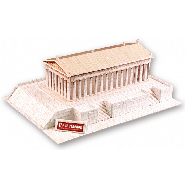 parthenon 3d puzzle