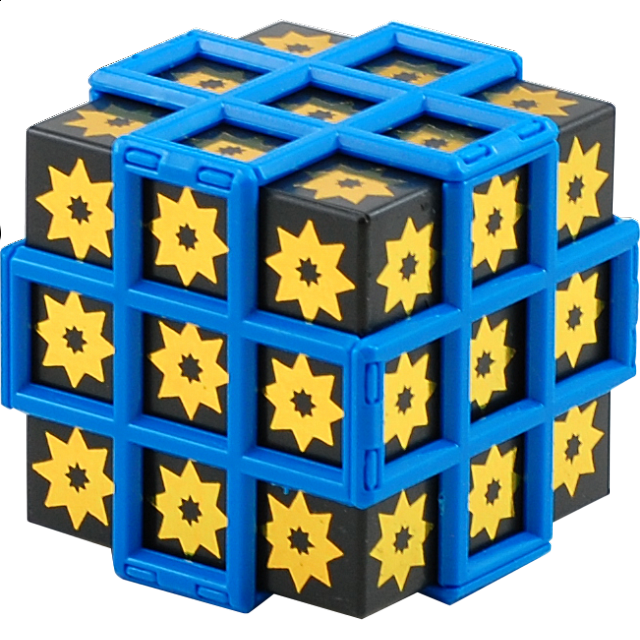 3x3x3 Sunflower Black Hole Cube