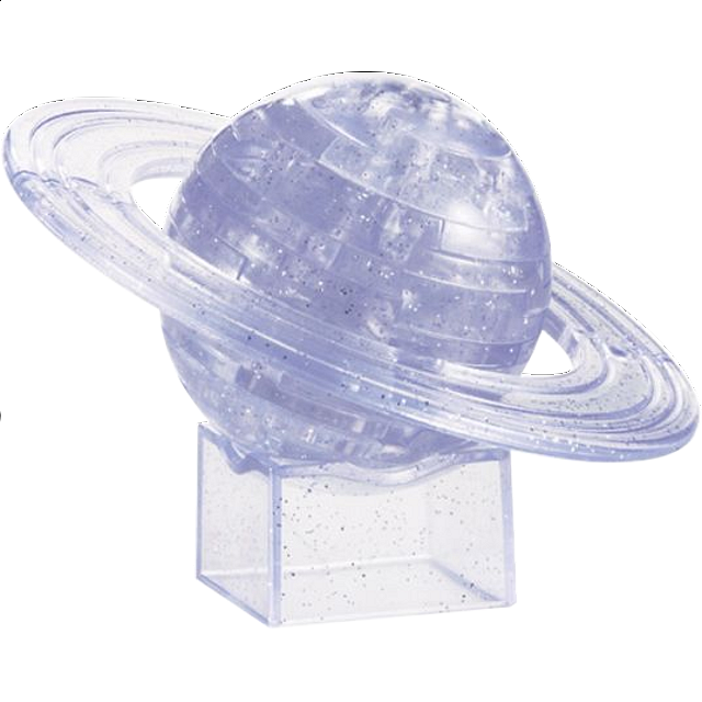 3d Crystal Puzzle - Saturn