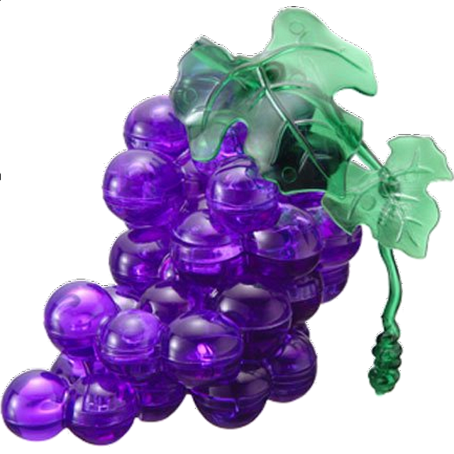 3d Crystal Puzzle - Grapes