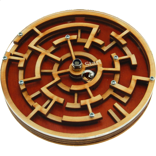 Labyrinth Wood Puzzles Puzzle Master Inc