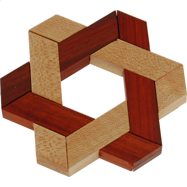 The Star Knot More Wood Puzzles Puzzle Master Inc