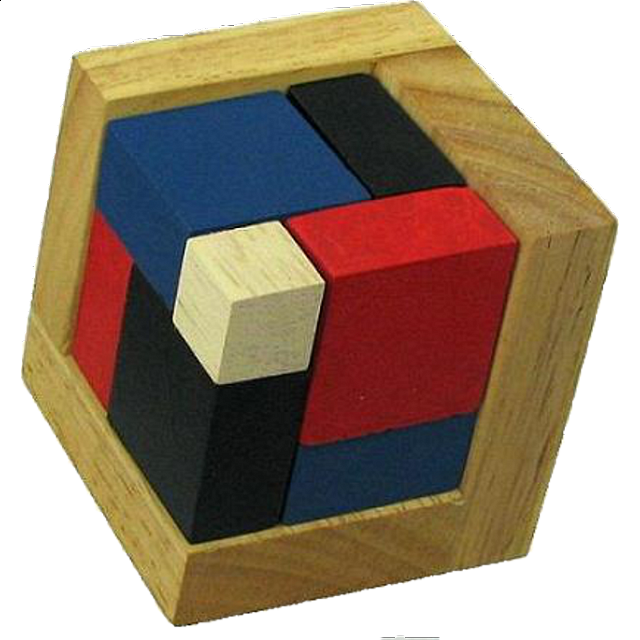 4D Wooden Puzzle Wood Puzzles Puzzle Master Inc