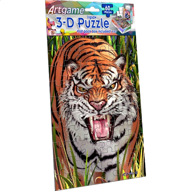 3d Tiger