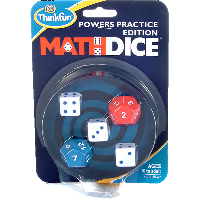 Math Dice Powers Practice Edition Sam Ritchie Puzzle Master Inc