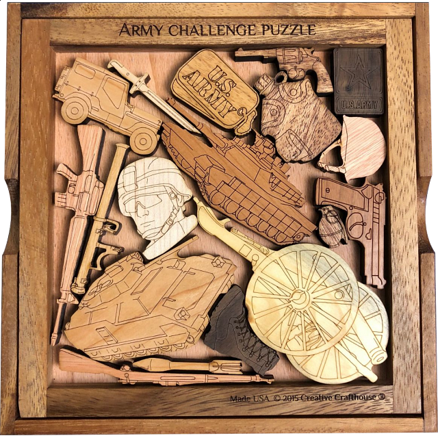 Army Challenge Puzzle Dave Janelle Puzzle Master Inc