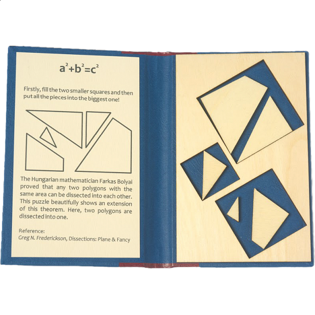 Puzzle Booklet - a2+b2=c2 | Packing Puzzles | Puzzle Master Inc