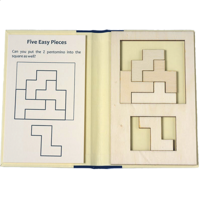 Puzzle Booklet Five Easy Pieces Packing Puzzles Puzzle Master Inc