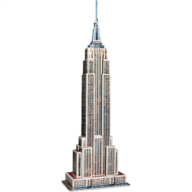Empire State Building Wrebbit 3D Jigsaw Puzzle Jigsaws Puzzle