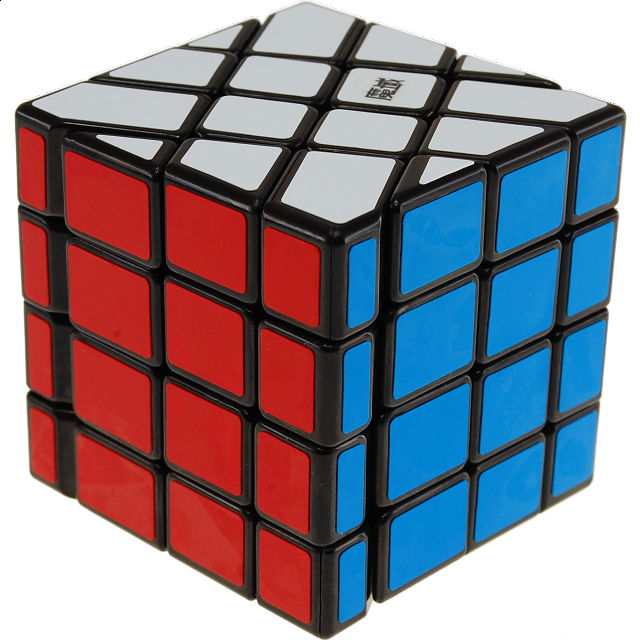 4x4x4 Windmill Cube - Black Body