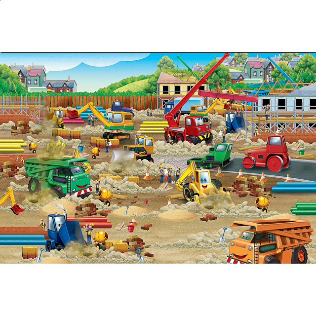 Floor Puzzle Construction Zone Specials / Puzzle Sets Puzzle