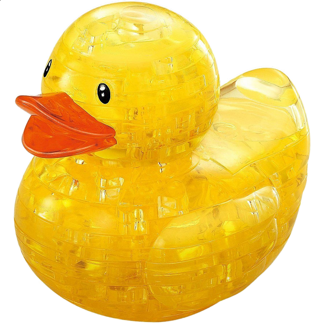 3d Crystal Puzzle - Rubber Duck