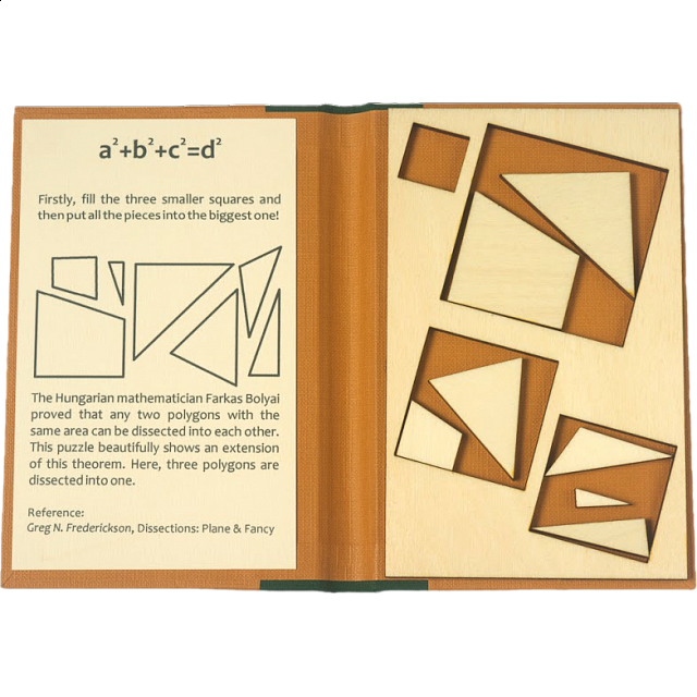 Puzzle Booklet - a2+b2+c2=d2 | Designers | Puzzle Master Inc
