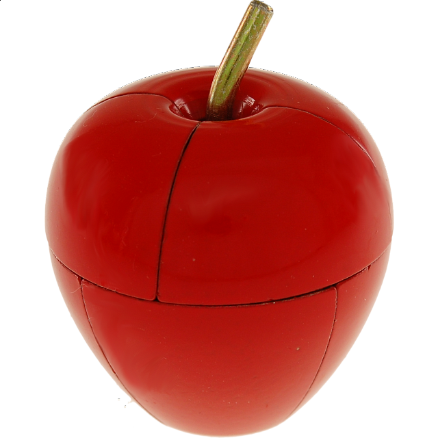 Apple Puzzle Red Wire & Metal Puzzles Puzzle Master Inc