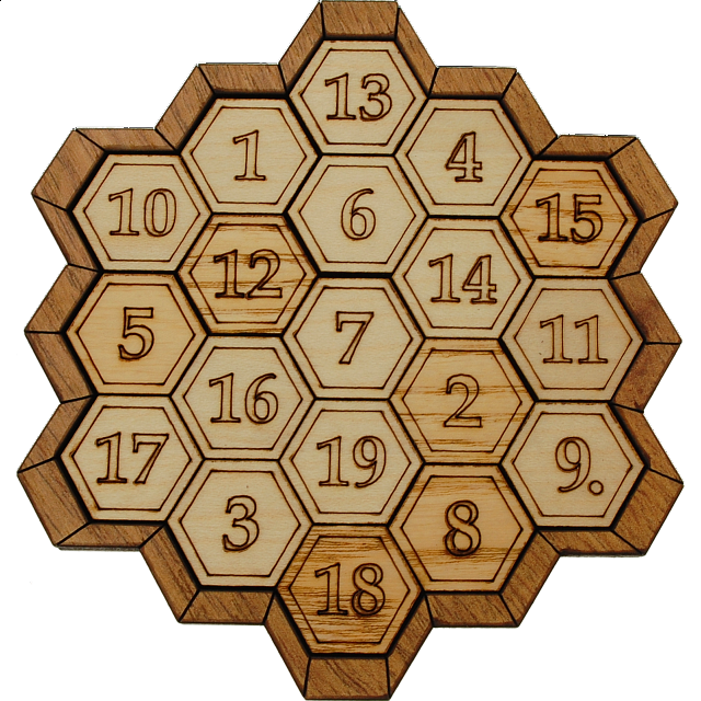 Archimedes European Wood Puzzles Puzzle Master Inc