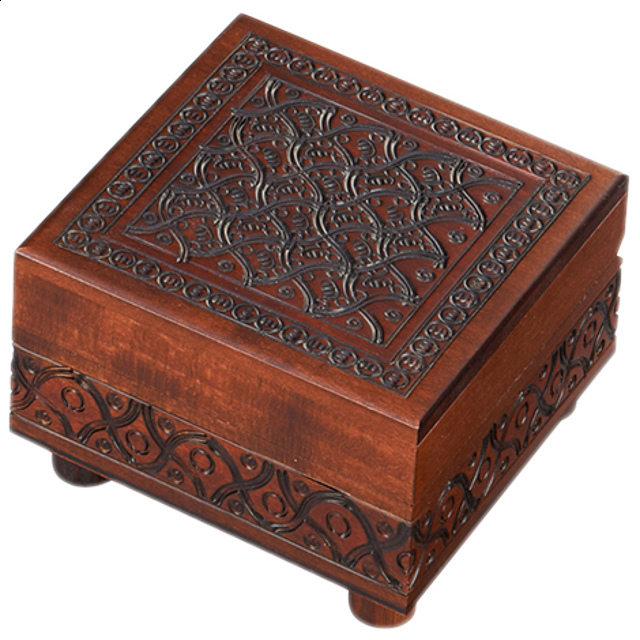 Wooden Carved Puzzle Box Puzzle Boxes Puzzle Master Inc