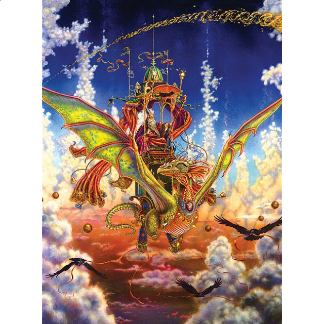 Dragons Dragonflight Jigsaws Puzzle Master Inc