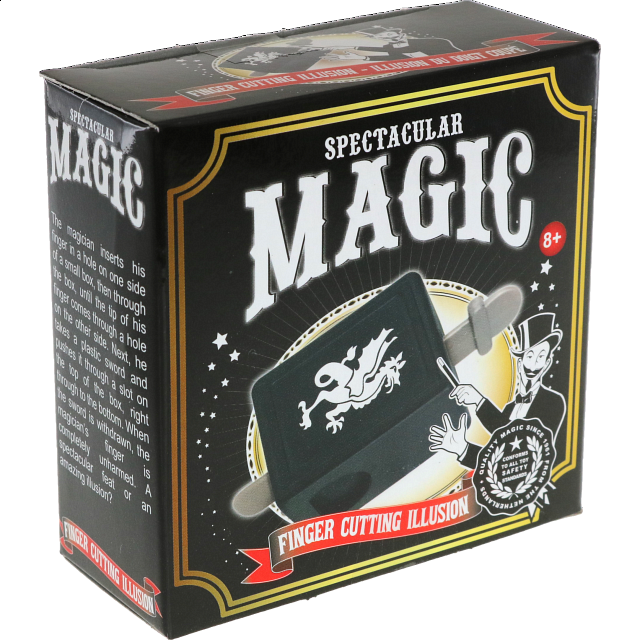 Mini Pocket Trick Finger Cutting Illusion Games & Toys Puzzle