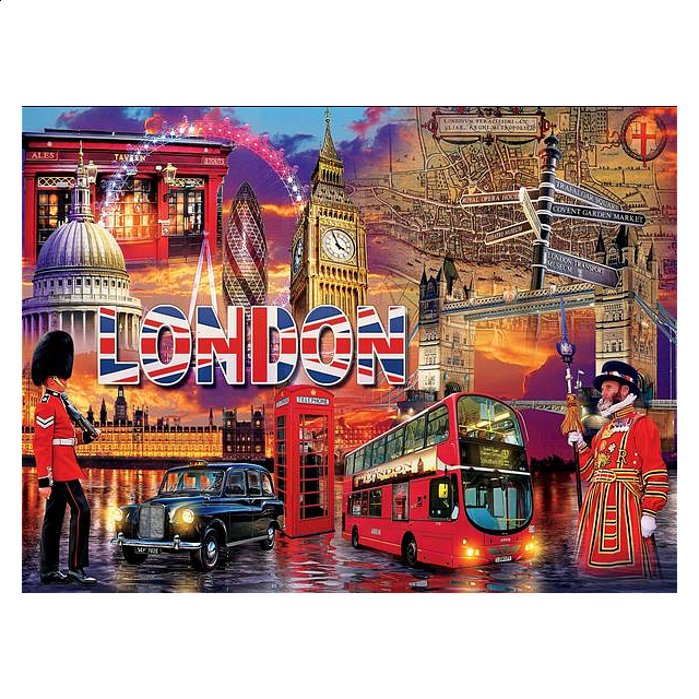 Cities London Jigsaws Puzzle Master Inc