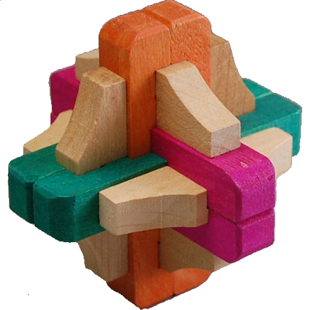 Kumiki Hana | Wood Puzzles | Puzzle Master Inc