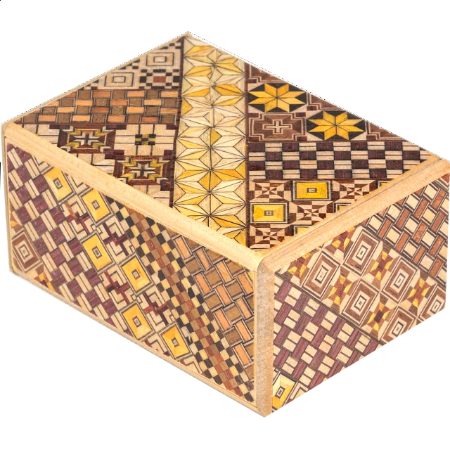 4 Sun 4 Step Koyosegi Kumiki | Puzzle Boxes | Puzzle Master Inc