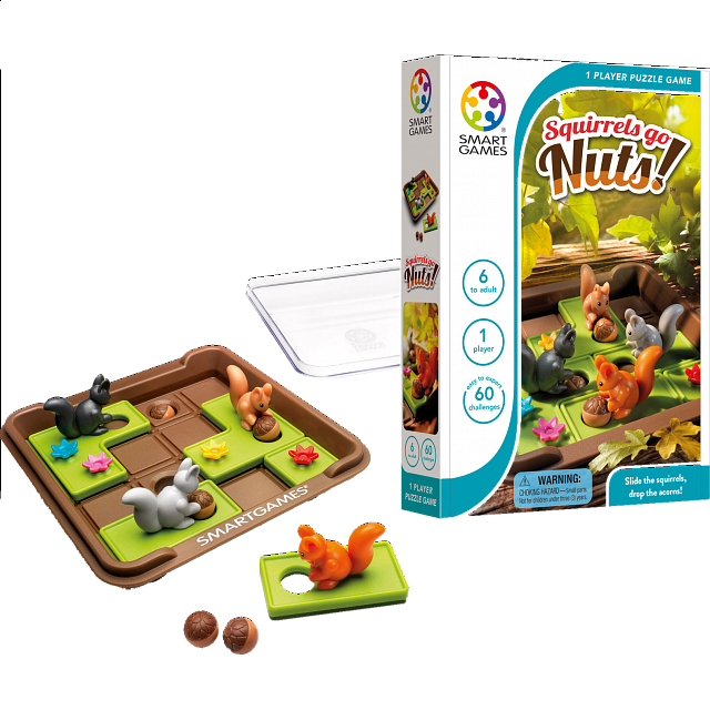 Squirrels Go Nuts! Puzzle Games Puzzle Master Inc