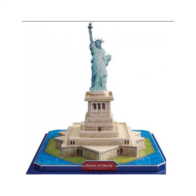Statue of Liberty 3D Jigsaw Puzzle Jigsaws Puzzle Master Inc