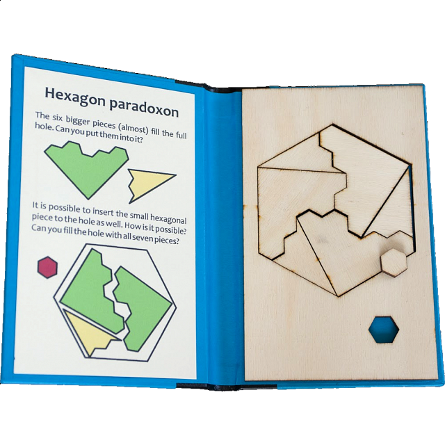 Puzzle Booklet Hexagon Paradoxon Packing Puzzles Puzzle Master Inc