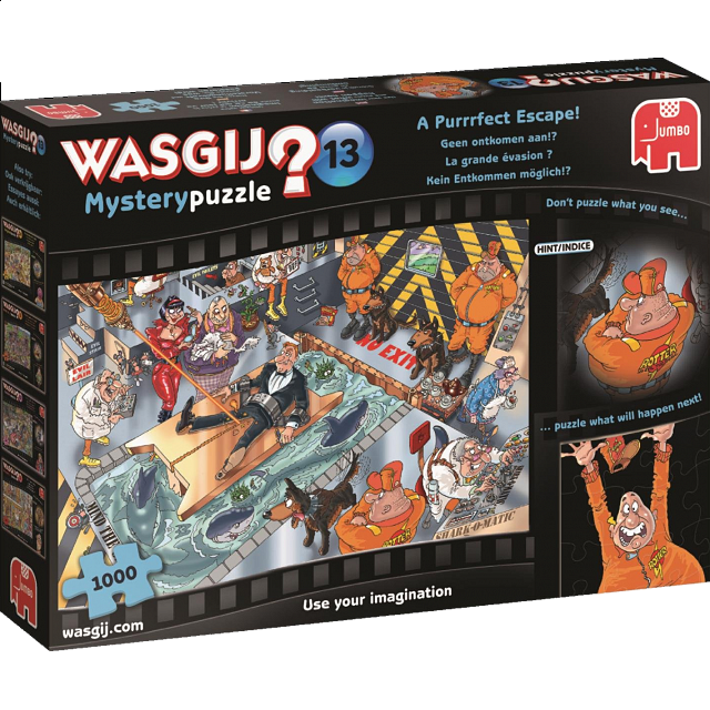 Wasgij Mystery 13 A Purrrfect Escape! Jigsaws Puzzle Master Inc