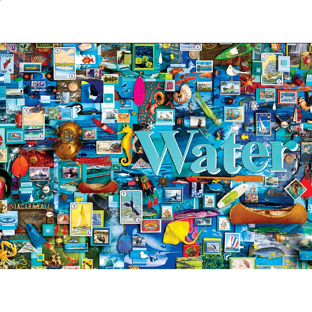 Water 1000 Pieces Puzzle Master Inc