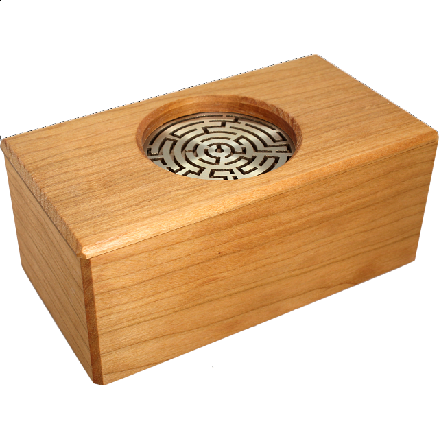 Cherry Maze Box Limited Edition Wooden Puzzle Boxes Puzzle Master Inc