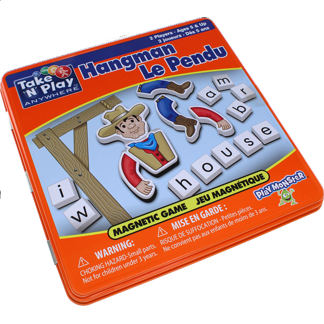 Take 'N' Play Anywhere Hangman Game Tin Games & Toys